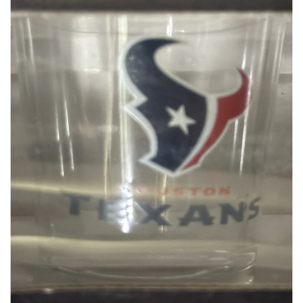 NFL Houston Texans 4 Pack [2oz.] Shot Glass Boxed Set - 657175464481 - Brand New